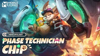 Hero Spotlight | Chip | Phase Technician | Mobile Legends: Bang Bang