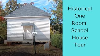 Lets Visit A One-Room School House Built in the 1880s.