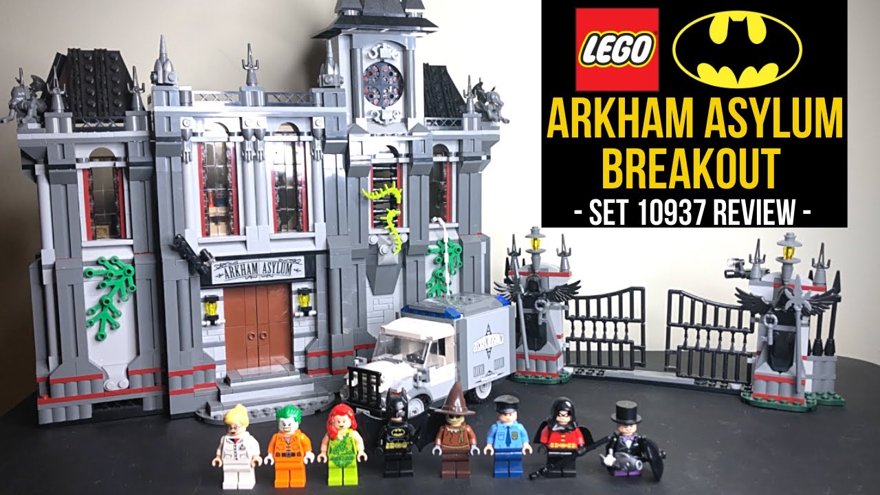 LEGO Batman Arkham Asylum Breakout Set 10937 Review - YouTube