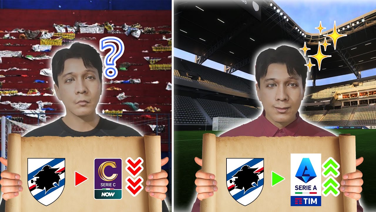 I SAVED SAMPDORIA FROM SERIE B TO RETURN TO SERIE A