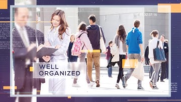 Light Parallax Universal Slideshow - After Effects Template