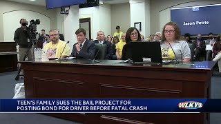 Parents of girl killed in DUI crash file lawsuit against 'The Bail Project'