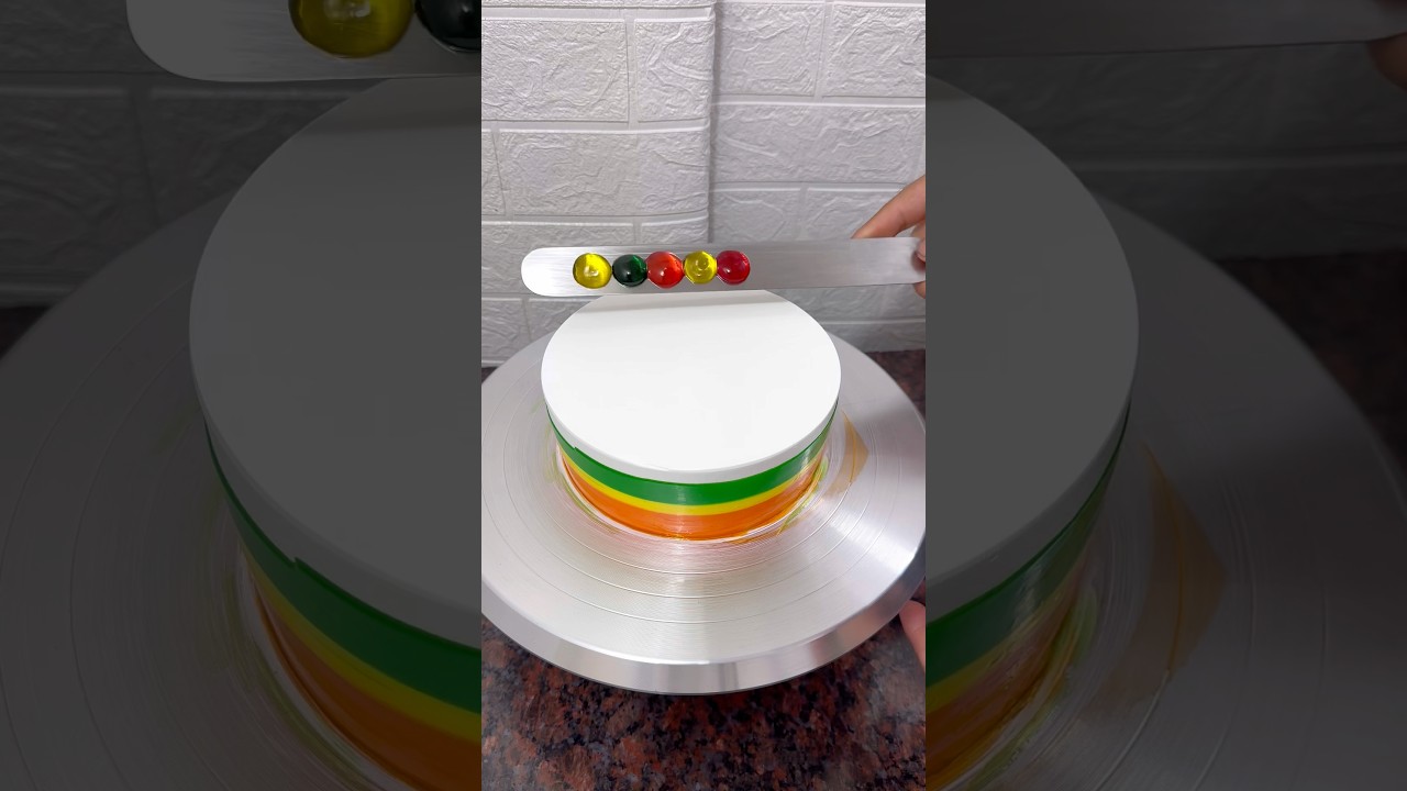 Rainbow 🌈 Cake Cake Design 