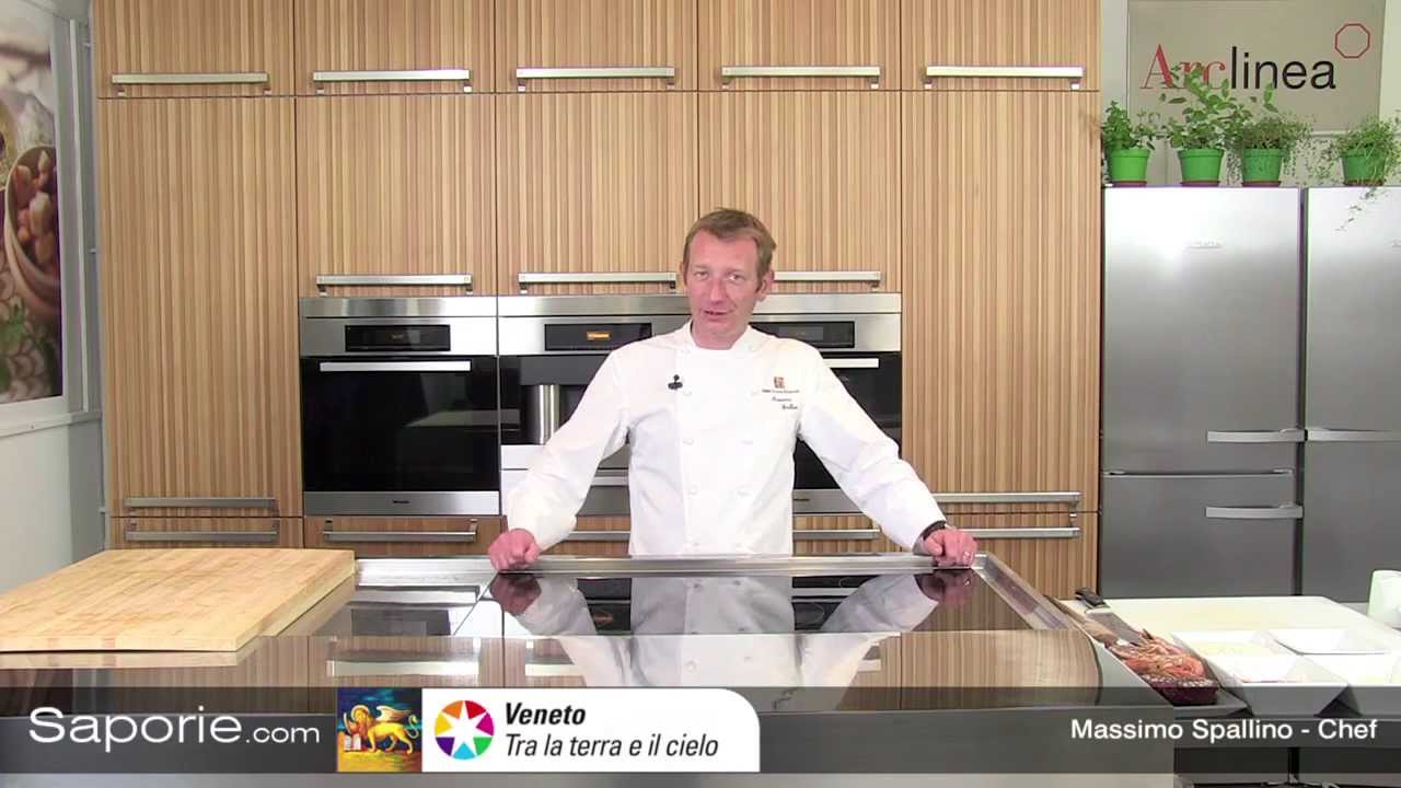 Risotto al radicchio di Chioggia con gamberi e capesante dell'Alto Adriatico | Chef Massimo Spallino