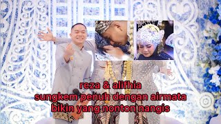 NO CUT | moment haru Prosesi Sungkeman Reza & Alifhia @REZASURYA | MC Bovit Halim