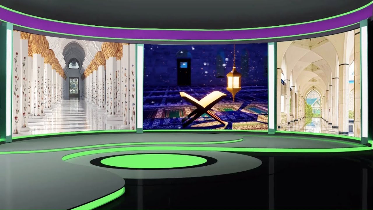 Islamic Studio Background Video, Nice Islamic Background 4K - YouTube