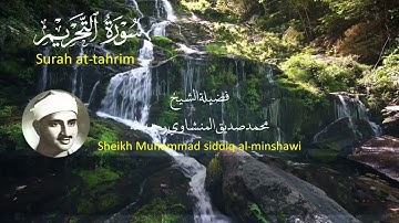 أفضل نهاوند في تاريخ الأسطورة الخالدة للأبد الشيخ محمد صديق المنشاوي رحمه الله من سورة التحريم.