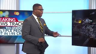 Six injured in wrong-way crash on I-95