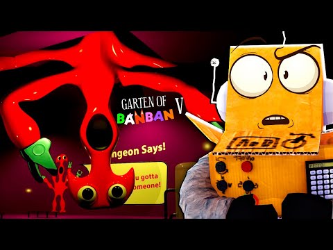 НОВЫЙ ГЕЙМПЛЕЙ БАНБАН 5 !? GARTEN OF BANBAN 5 ГЛАВА ГЕЙМПЛЕЙ РОБЗИ