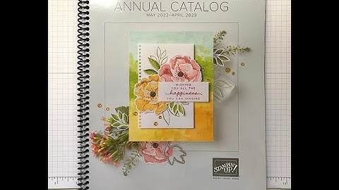 Stampin Up//2022-2023 Annual Catalog//Sneak Peek//New Stampin Up Products//2022-2024 In Colors
