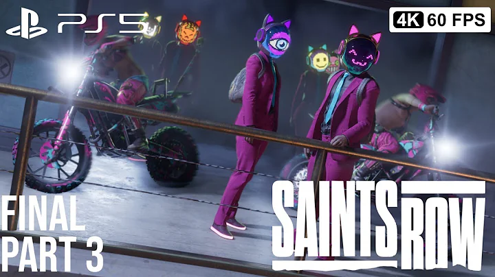 SAINTS ROW Gameplay Walkthrough Part 3 FINAL  [4K 60FPS PS5] - No Commentary
