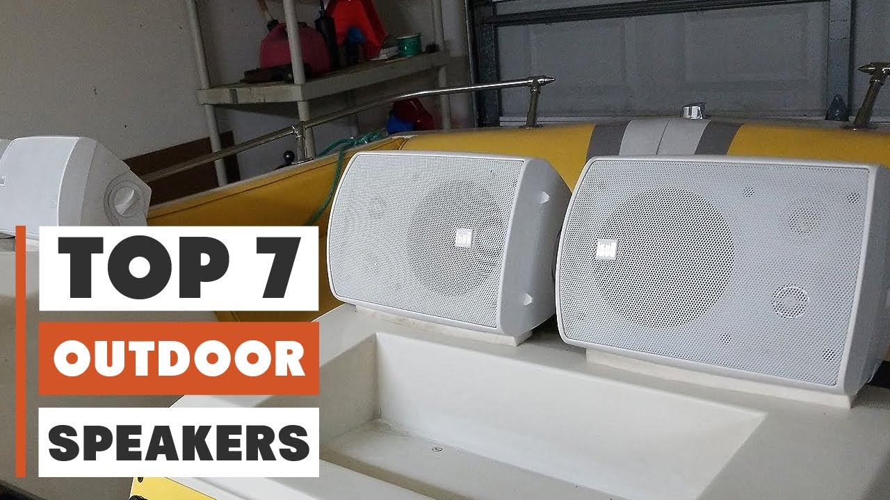 7 Best Outdoor Speakers of 2025: Top Picks
