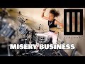 Paramore - Misery Business - Full Drum Cover - Giving it EVERYTHING!