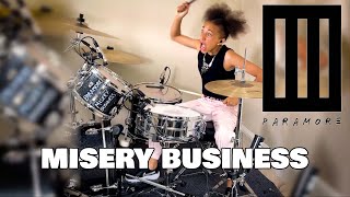 Paramore - Misery Business - Full Drum Cover - Giving it EVERYTHING!