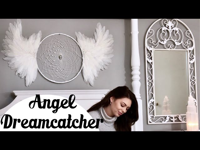 DIY Angel Dreamcatcher Tutorial