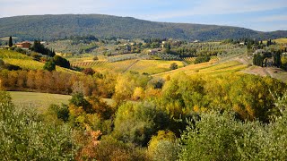 Autumn, San Gimignano. In 4K HLG HDR. Fujifilm X-T4