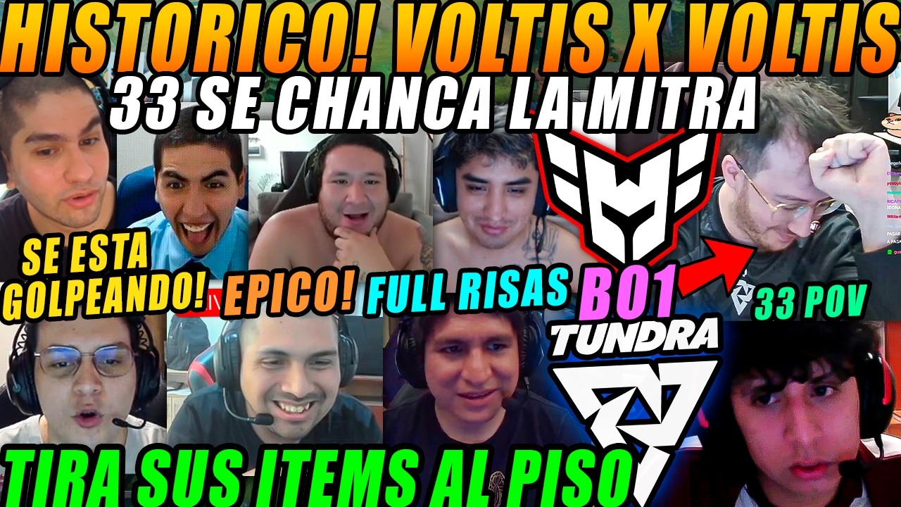 😲HISTORICO COMEBACK TRAS COMEBACK! 33 SE CH4NCA LA MITRA😲HEROIC vs TUNDRA BO1-BLAST Slam VI