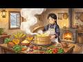Cozy Winter Corn Grinding &amp; Steaming Cakes (Ha Giang) | Ghibli Style Slow Living and Cooking