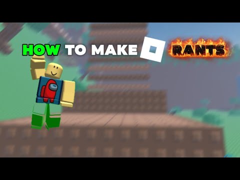 Robolx Rant Layout TUTORIAL ON How to make ROBLOX rants 2026 - YouTube