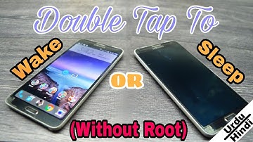 How To Enable Double Tap To Wake and Sleep On Any Android Device (Without Root) (Urdu-Hindi)