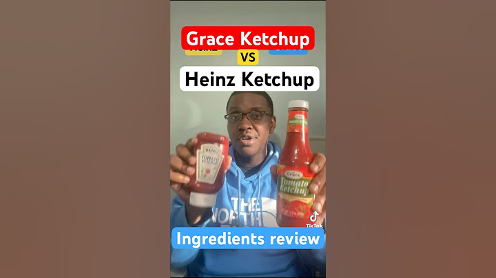 Grace VS Heinz Ketchup #jamaican #jamaicanfood #jamaica #ketchup #heinz #jamaicanfoodie #jamaicanews