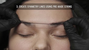 Deluxe Brows -Stencils for Brow Mapping, Tutorial