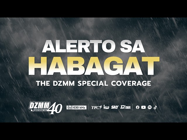 LIVE: DZMM Special Coverage Alerto sa Habagat | DZMM Teleradyo (18 August 2026)