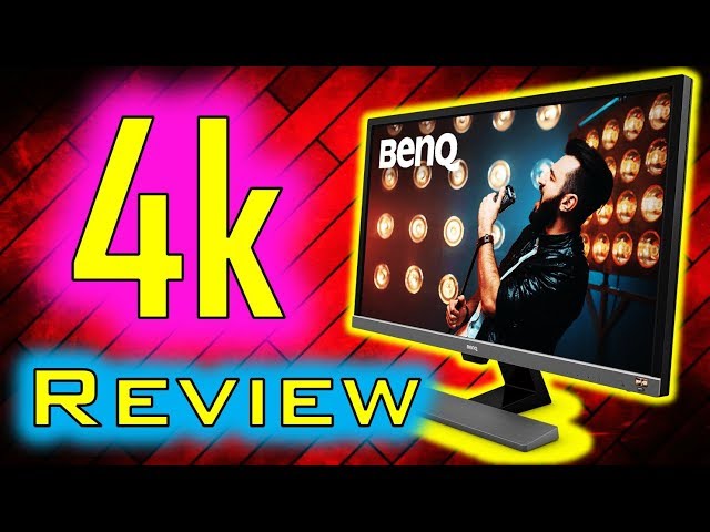 BenQ EL2870U 4K HDR Review: Great for Console Gaming | PS4 Pro
