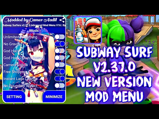 Subway surfers new hack mode version 2.37.0-35034 apk Free download 