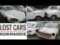 LOST CARS Normandie Abandoned Citroen DS Renault 16 Peugeot 404 DAF 66 Vergessene Autos
