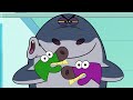 ZIG e SHARKO 🌴 Na enfermaria 👩‍⚕️ Zig e Sharko Brasil | Desenho Animado em português