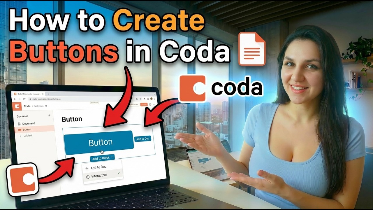 How to Create Buttons in Coda - YouTube