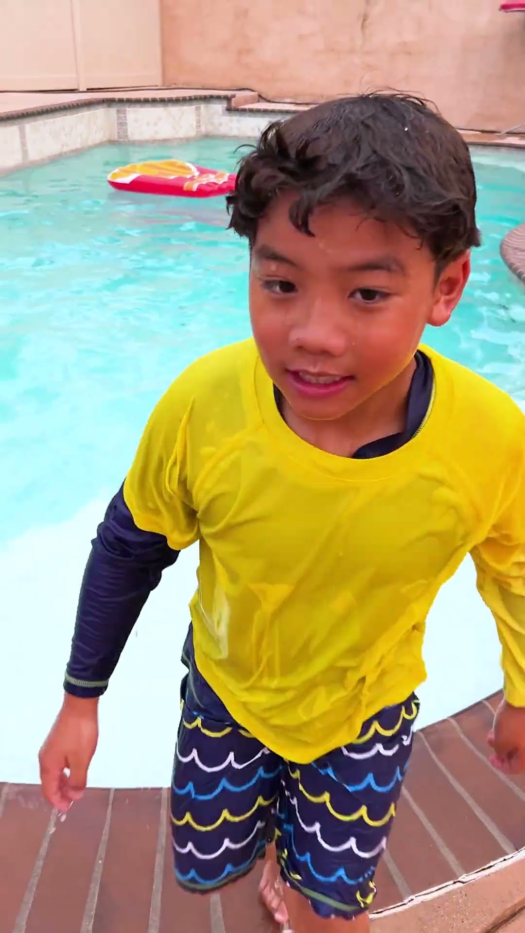 Eric’s Day Out: Loud Music and Learning to Share the Pool!