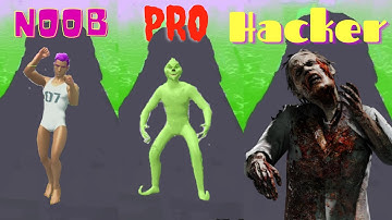 Noob vs Pro vs Hacker [Monsters Lab]