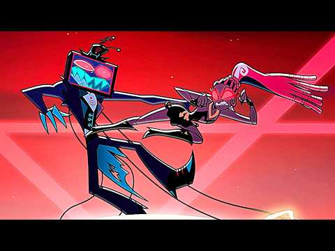 Hazbin Hotel Season 2 Final Battle Scene Recap Alastor Vs Vox Fight Episodes 7 8 Ending