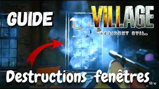 Resident Evil Village - Emplacement Des Fenêtre Du Château