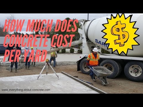 Video: Hoeveel kost het om een werf beton te laten bezorgen?