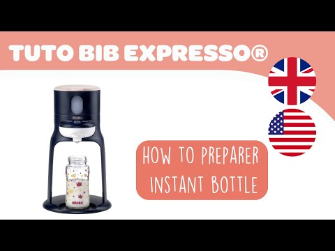 BEABA - Instructions for use : Bib'Expresso®, how to preparer Instant bottle.