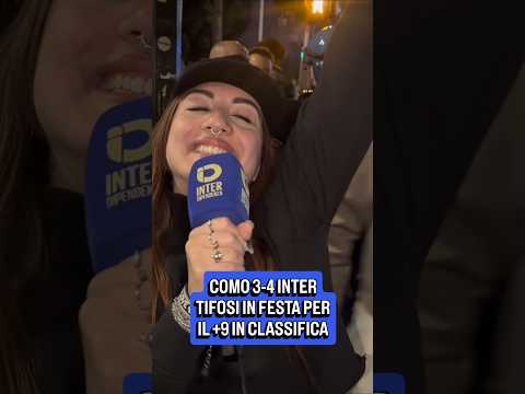 Video COMO 3-4 INTER, la gioia dei tifosi per lo Scudetto ad un passo