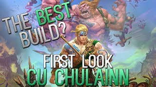 Cu Chulainn God Overview - Ability, Build, Theory Craft, and How To Play! (SMITE)