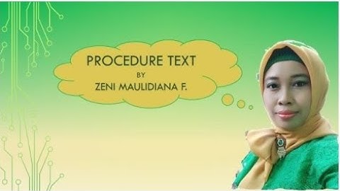 PROCEDURE TEXT#PART 1-MANUAL