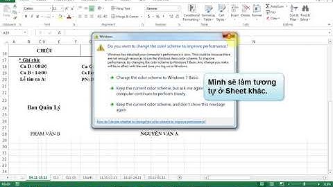 Giảm dung lượng file Excel, khắc phục file Excel bị chậm