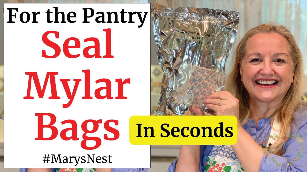How to Seal Mylar Bags: 3 Simple Methods