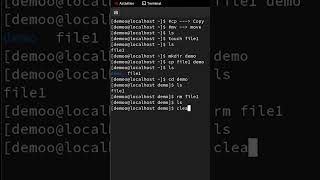 Quick Understand | cp(copy) | mv(move & rename) | #linuxcommand #redhatlinux  #linuxforbeginners
