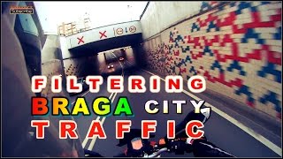 KTM Duke 125 Sound Filtering Braga City Traffic, Som Filtrando Trânsito Cidade - Laranjinha Portugal