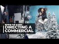 Directing a Commercial for NBC | BEHIND THE SCENES
