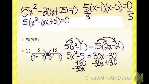 Algebra II 9.6 Day 1 Notes