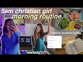 5am christian girl morning routine  healthy  productive habits to become that christian girl