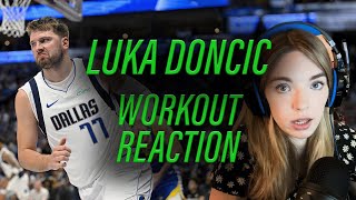 LUKA DONCIC Offseason Workout REACTION
