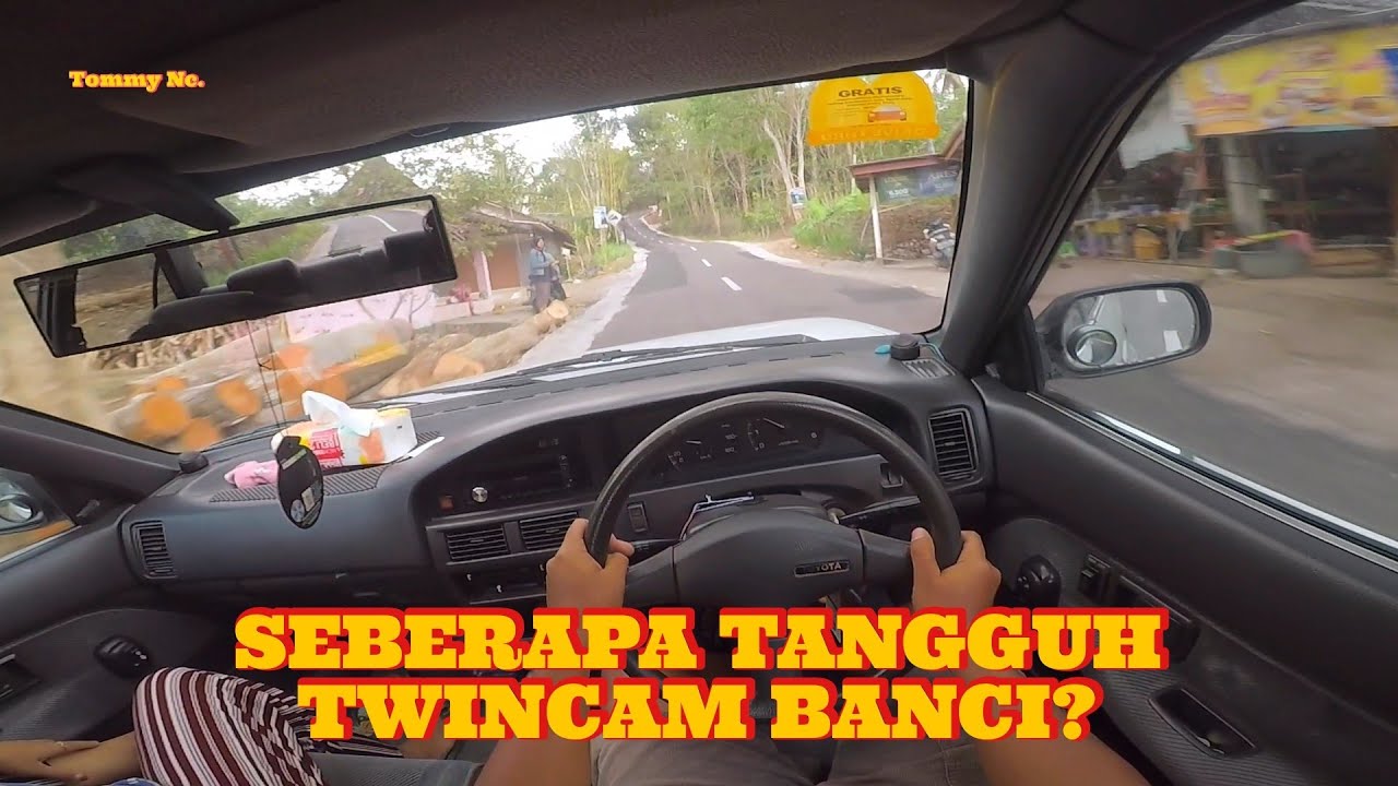 Motuba Buat Nanjak⁉️ | POV Driving Corolla Twincam EE90 1.3 tahun 1990.